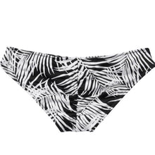 Load image into Gallery viewer, Victoria's Secret Pink Swim Mini Bikini Bottom, Blk/White Tropical, Size Small