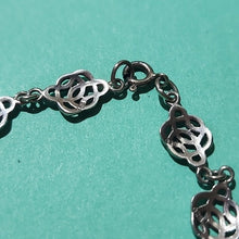 Load image into Gallery viewer, Sterling Silver Celtic Knot Bracelet 7.0"