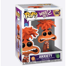 Load image into Gallery viewer, Funko Pop! Vinyl: Pixar Inside Out 2 Anxiety #1447 In Protector