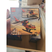 Load image into Gallery viewer, LEGO City Fire Rescue Helicopter Building Toy 60411