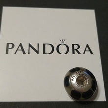 Load image into Gallery viewer, Pandora Murano Glass Bead &quot;Captivating Black&quot;  790640 ALE 925
