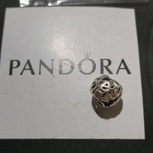 Load image into Gallery viewer, Pandora Retired Sterling Silver Autumn Bliss Openworks Bead - 791190
