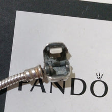 Load image into Gallery viewer, Pandora 7.0" Snake Chain Bracelet & Language of Love Heart Charm - 791111