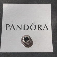Load image into Gallery viewer, Pandora Sterling Silver Pave Lights Charm with Salmon Zirconia - 791051Pcz