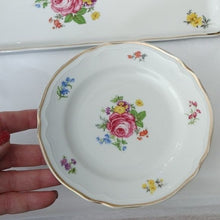 Load image into Gallery viewer, Schirnding Bavaria Tea Set Sandwich Tray Creamer Sugar Bowl Cups Saucers Dresden