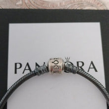 Load image into Gallery viewer, Pandora Oxidized Sterling Bracelet with Silver Pandora Snap Clasp - 590702-OX-B
