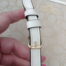 Load image into Gallery viewer, Coach F29960 Signature Jacquard File Crossbody Bag, Purse, Chalk