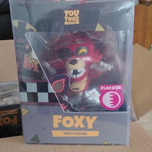 Load image into Gallery viewer, Yootooz FNAF Flocked Foxy Vinyl Figure Five Nights at Freddy's