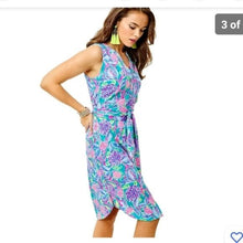 Load image into Gallery viewer, Lilly Pulitzer Naila Midi Dress, Maldives Green, Large