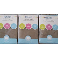 Load image into Gallery viewer, Graco Pack N Play Playard 27" x 39" fitted sheets Set Of 3, Camel