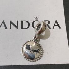 Load image into Gallery viewer, Pandora Sterling Silver Horse and Carriage Amish Country Dangle Charm 791169