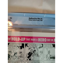 Load image into Gallery viewer, Radioactive Man #1 Bongo Comics Book CGC Graded 9.2 Simpsons