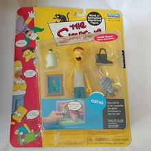 Load image into Gallery viewer, Playmates World of Simpsons Krusty, Bumblebee Man + Cletus Figures, set of 3