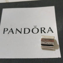 Load image into Gallery viewer, Pandora Retired Sterling Silver Best Friends Scroll Charm - 790512