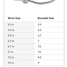 Load image into Gallery viewer, Pandora Snake Chain Bracelet with Barrel Clasp 925 ALE, 7.5&quot;

