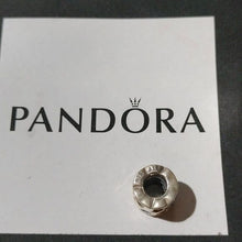 Load image into Gallery viewer, Pandora Retired Sterling Silver Blue Pond Bead with Blue Zirconia - 790336CZB