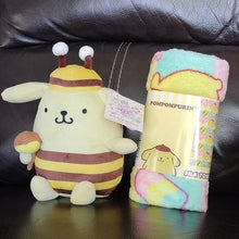 Load image into Gallery viewer, Hello Kitty & Friends Easter Pompompurin as a Bee with Silk Touch Blanket 40x50"