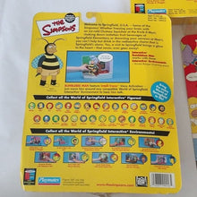 Load image into Gallery viewer, Playmates World of Simpsons Krusty, Bumblebee Man + Cletus Figures, set of 3