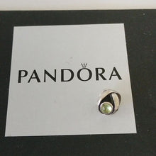 Load image into Gallery viewer, Pandora Retired Sterling Silver Peridot Eye Bead - 790127PE