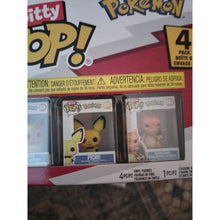 Load image into Gallery viewer, Funko Bitty POP! Pokemon 4pk -Bulbasaur, Flareon, Pichu +Charizard