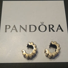 Load image into Gallery viewer, Pandora Ribbed Clips 790163 Sterling Silver 925 ALE, set of 2