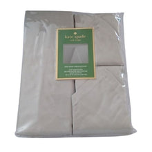 Load image into Gallery viewer, Kate Spade Soft Gold Larabee Dot Tablecloth + 8 Napkins, 9pc Set