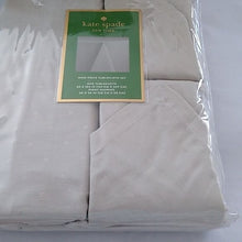Load image into Gallery viewer, Kate Spade Soft Gold Larabee Dot Tablecloth + 8 Napkins, 9pc Set