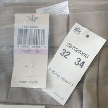 Load image into Gallery viewer, Dockers The Best Pressed Sig Khaki Relaxed Fit Pleated Cotton Pants, Timber Wolf, 32x34