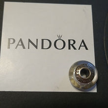 Load image into Gallery viewer, Pandora Murano Captivating White Zig-Zag Charm 925 ALE 790921