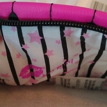 Load image into Gallery viewer, Betsey Johnson Double Pouch Wristlet, Hot Pink