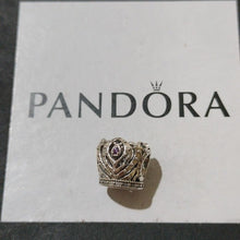 Load image into Gallery viewer, Pandora Ster Silver Anna's Crown Disney Princess Frozen Charm 791589acz