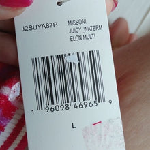 Load image into Gallery viewer, Juicy Couture Terry Printed Missoni Romper in Juicy Watermelon, Large