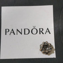 Load image into Gallery viewer, Pandora Sterling Silver April Birthday Blooms Bead with Rock Crystal - 790580bk