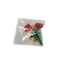 Load image into Gallery viewer, Lego New Santa w/ 2 Heads Christmas Minifigure Figure w/ Tree + Toy Sack
