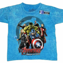 Load image into Gallery viewer, Marvel Avengers Age of Ultron Boys' Cast T-Shirt, XS 4/5
