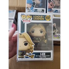 Load image into Gallery viewer, Funko Pop! League of Legends Lux #1137 Vinyl Figure with Protector In Hand