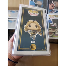 Load image into Gallery viewer, Funko Pop! League of Legends Lux #1137 Vinyl Figure with Protector In Hand