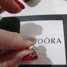 Load image into Gallery viewer, Pandora Sterling Silver Star of David Religious Dangle Bead 791167cz