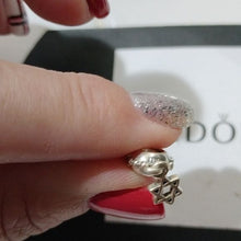 Load image into Gallery viewer, Pandora Sterling Silver Star of David Religious Dangle Bead 791167cz