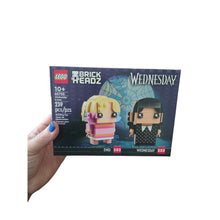 Load image into Gallery viewer, Lego BrickHeadz 40750 Wednesday & Enid 239 Pieces 2024 New In Sealed Box NIB