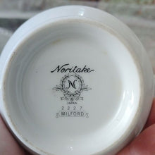 Load image into Gallery viewer, Noritake Milford 2227 Japanese Fine China Sugar+ Creamer Set