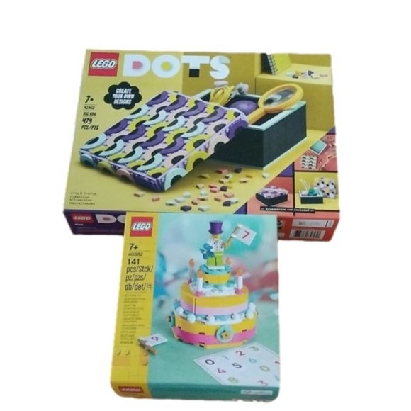Lego 41960 Big Box & 40382 Birthday Cake Celebration Building Sets