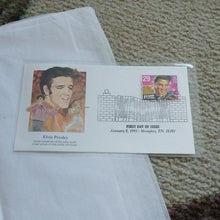 Load image into Gallery viewer, Postal Stamps "Elvis Presley" First Day of Issue, Set of 6 + Framed Print 1993