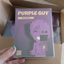 Load image into Gallery viewer, Five Night's at Freddys Collection Purple Guy Vinyl Figure #15 in clear box