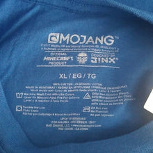 Load image into Gallery viewer, Boy's Mojang Minecraft Blue Tee Shirt, Large 10/12