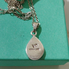 Load image into Gallery viewer, Mojave Turquoise & Opal Microcut Pendant Necklace by Victor Chee Navajo