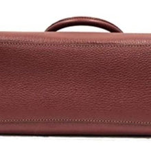 Load image into Gallery viewer, COACH F77884 Pebbled Leather Mia Satchel, IM/Wine