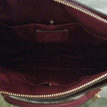 Load image into Gallery viewer, COACH F77884 Pebbled Leather Mia Satchel, IM/Wine