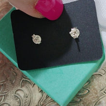 Load image into Gallery viewer, Sterling Silver Multiple Piece Kitten Cat Earrings