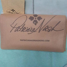 Load image into Gallery viewer, Patricia Nash White Wax Tool Fiora Satchel, Mint
